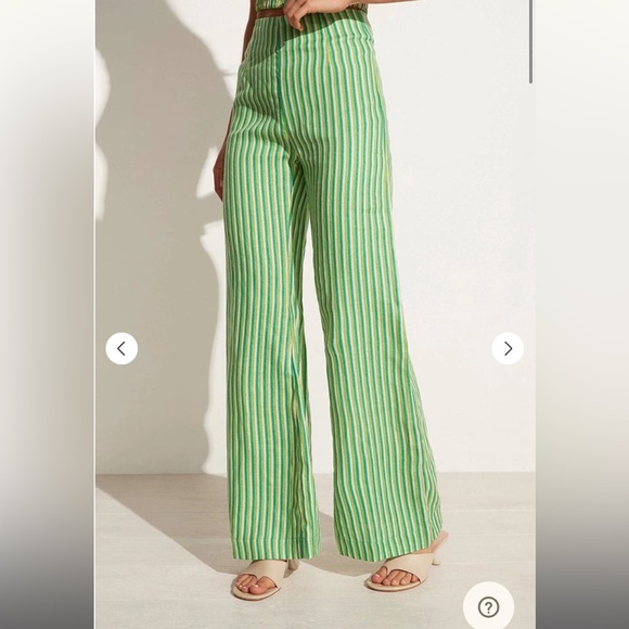 Faithfull The Brand - La Plage De Mau Pants Bau-Bau Stripe Print - Picture 8 of 9